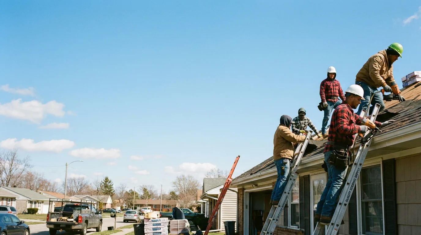 Roofing in Mount Pleasant, WI near me